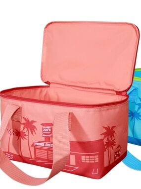Trader Joe’s Mini Insulated Cooler Bag -  Peach / NWT